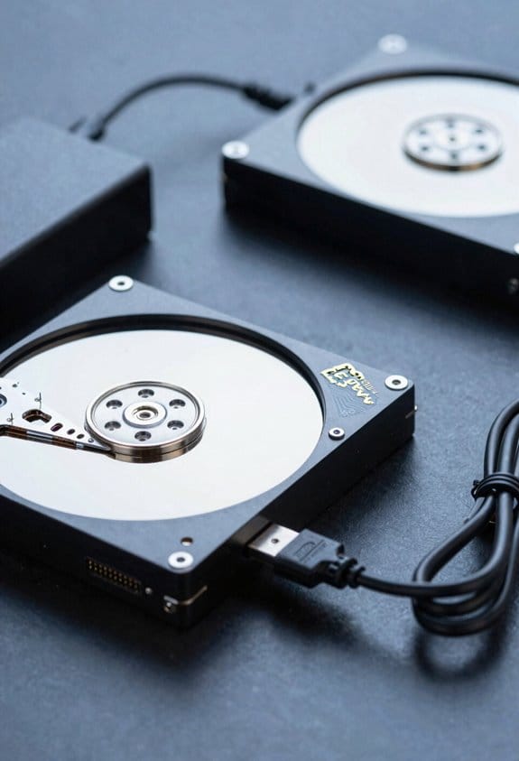 external power required for larger drives