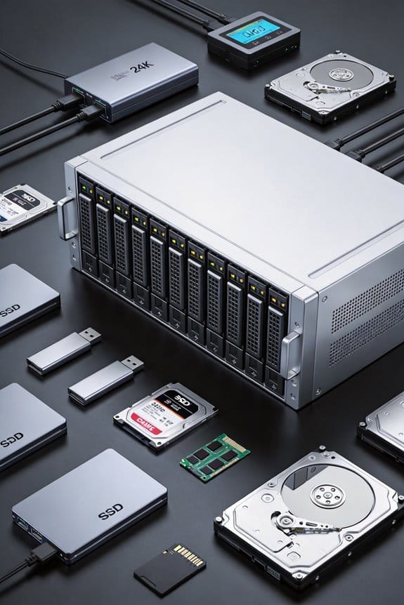 four word summary 24 bay nas power consumption