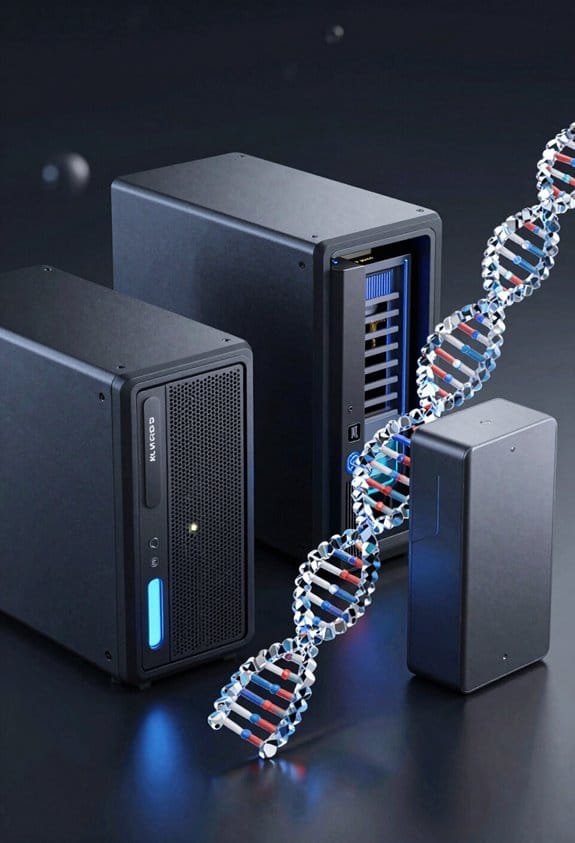 high cost slow dna storage