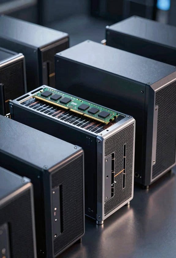 low latency persistent byte addressable storage