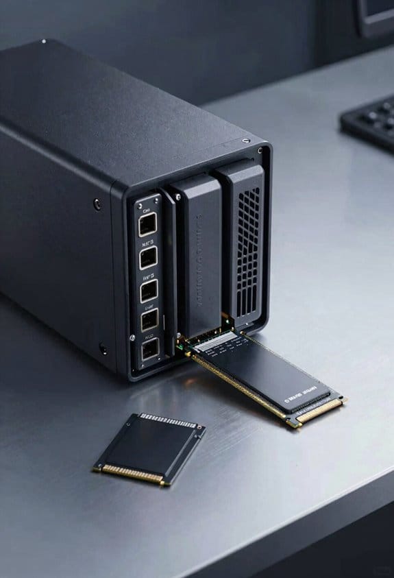 measure sustained write throughput