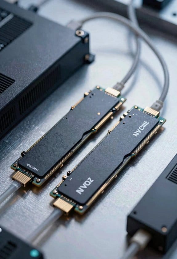 nvme of minimizes latency
