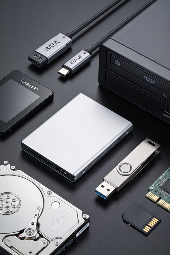 sata to usb adapter limitations